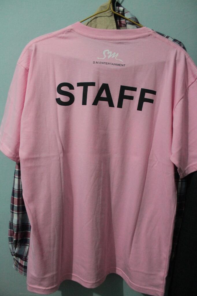 T-Shirt Official SMTOWN World Tour 3 in Jakarta (COD only)