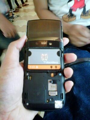 Blackberry Torch 9800 warna hitam segel