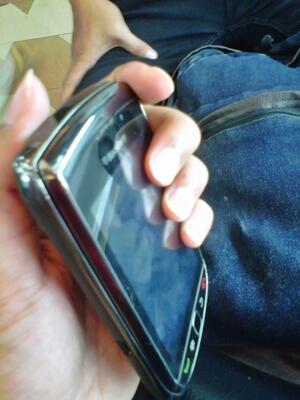 Blackberry Torch 9800 warna hitam segel