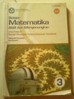 Buku Matematika BSE untuk kelas 9 SMP
