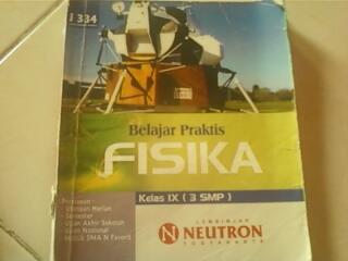 Buku Fisika (LBB Neutron) untuk kelas 9 SMP