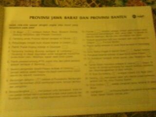 Peta Buta (Indonesia) untuk kelas 5 SD