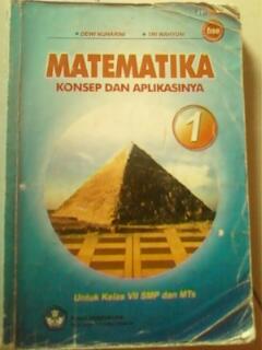 Buku Matematika untuk kelas 7 SMP