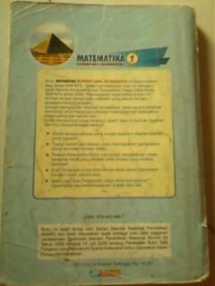 Buku Matematika untuk kelas 7 SMP