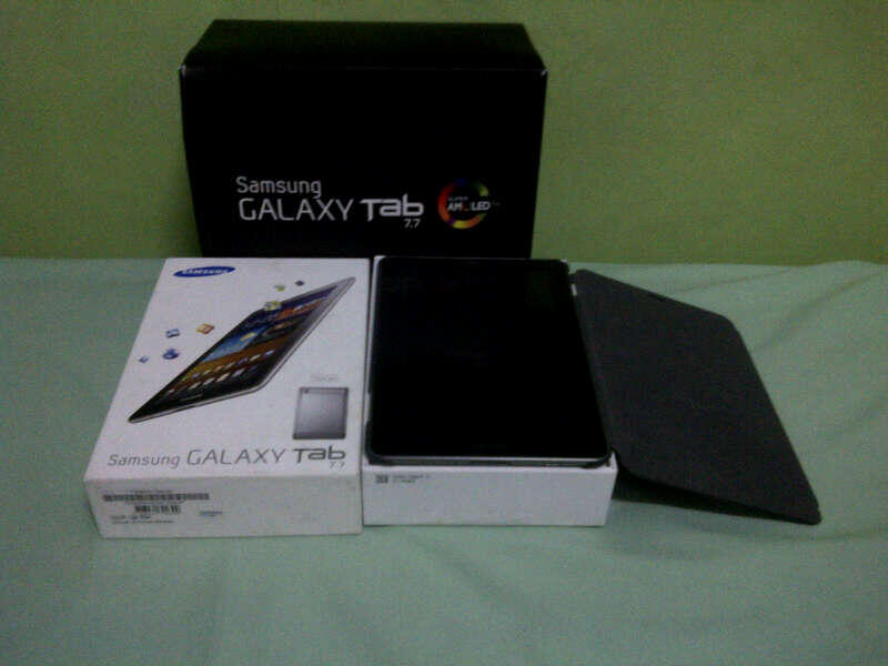 Jual tablet samsung galaxy tab 7.7