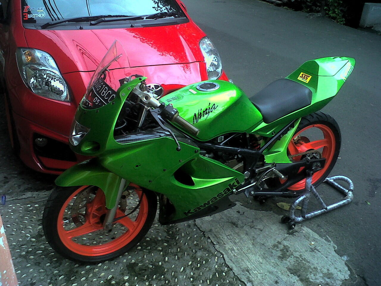 Terjual NINJA RR 2010 ( MODIFICATION )  KASKUS