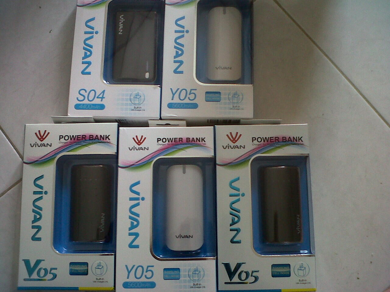 POWERBANK VIVAN TERMURAH POWERBANK VIVAN, CROSS, HIPPO, ADVANCE, I-TECH READY
