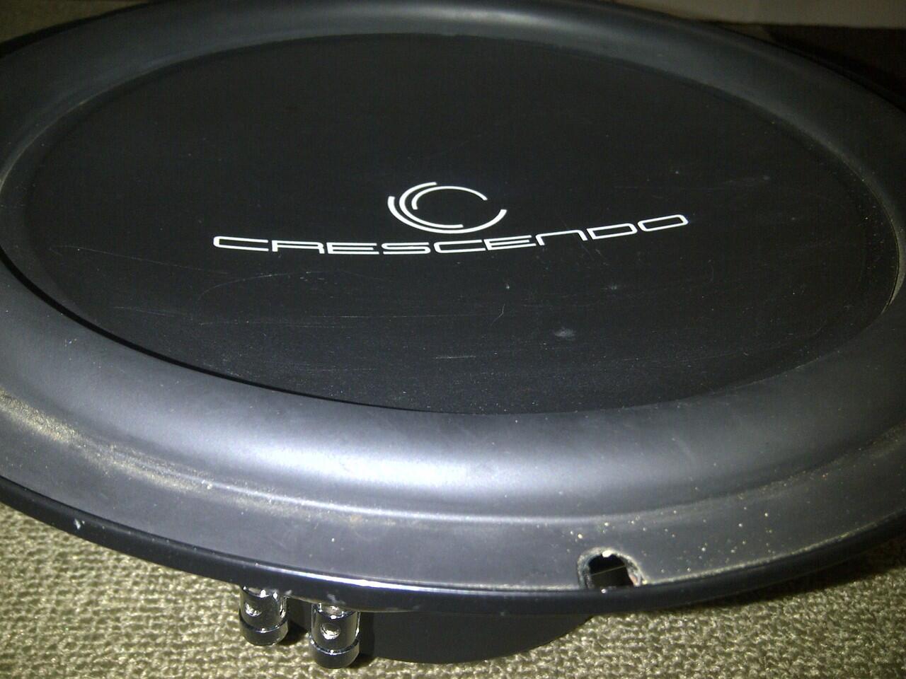 SUB; Crescendo etude 2.12 & MMATS Pro 10"