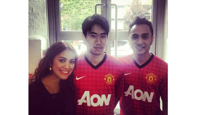 Nidji Syuting Video Clip Bersama Pemain Manchester United