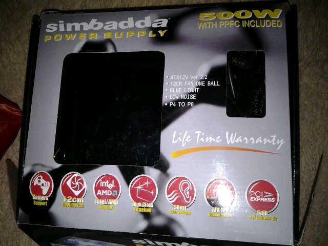 Jual Power Supply Simbadda 500watt version 2.2