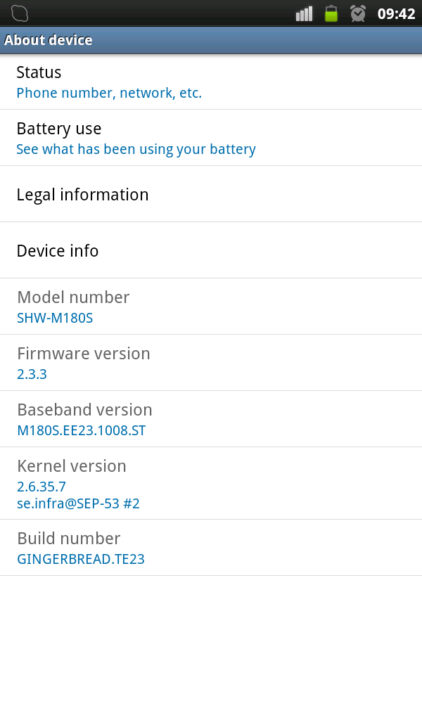 Jual 2nd Samsung Galaxy GT P1000 Korea