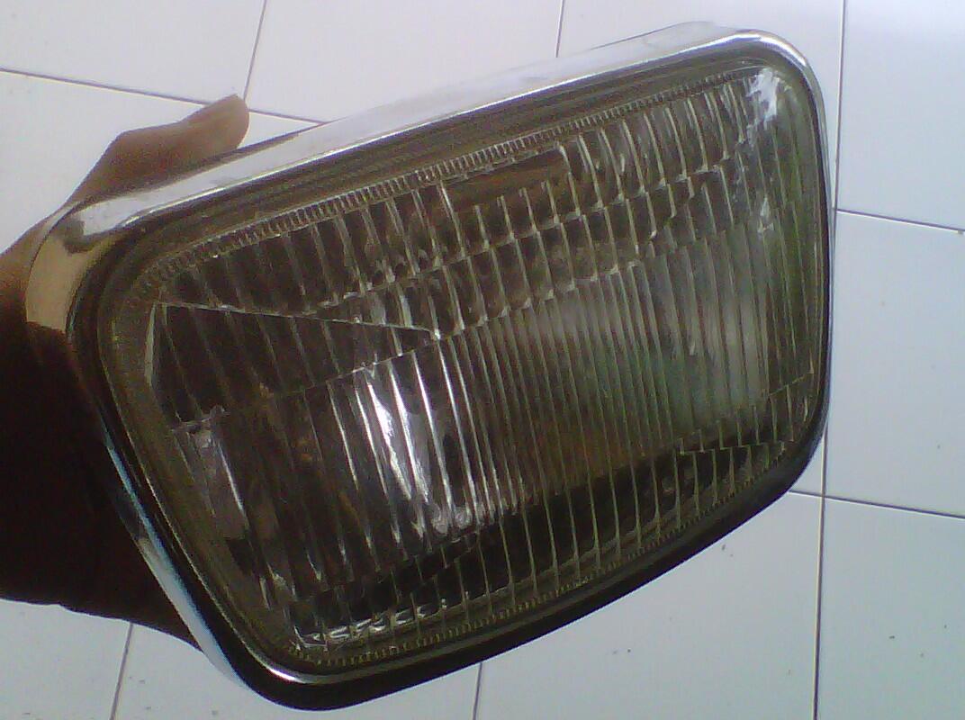 jual pelek ruji mega pro ori copotan dan lampu RX-KING variasi full crom