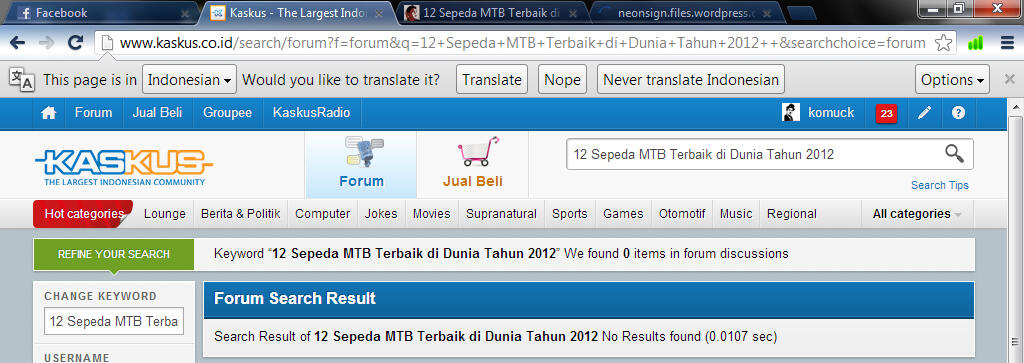 12 Sepeda MTB Terbaik di Dunia Tahun 2012