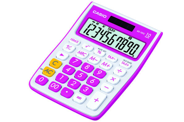 MURAH & LUCU - KALKULATOR WARNA WARNI DARI CASIO.....Rp.66RIBU SAJA