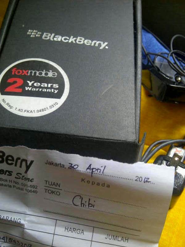 dijual blackberry torch 9810
