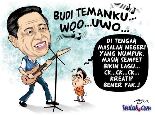 Ibu Ani minta Presiden SBY buat lagu untuk anak-anak
