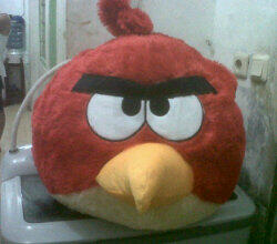 Boneka Teddy Bear, Sapi, Hello Kitty, Angry Birds, Winnie The Pooh, Pinguin, Doggy 