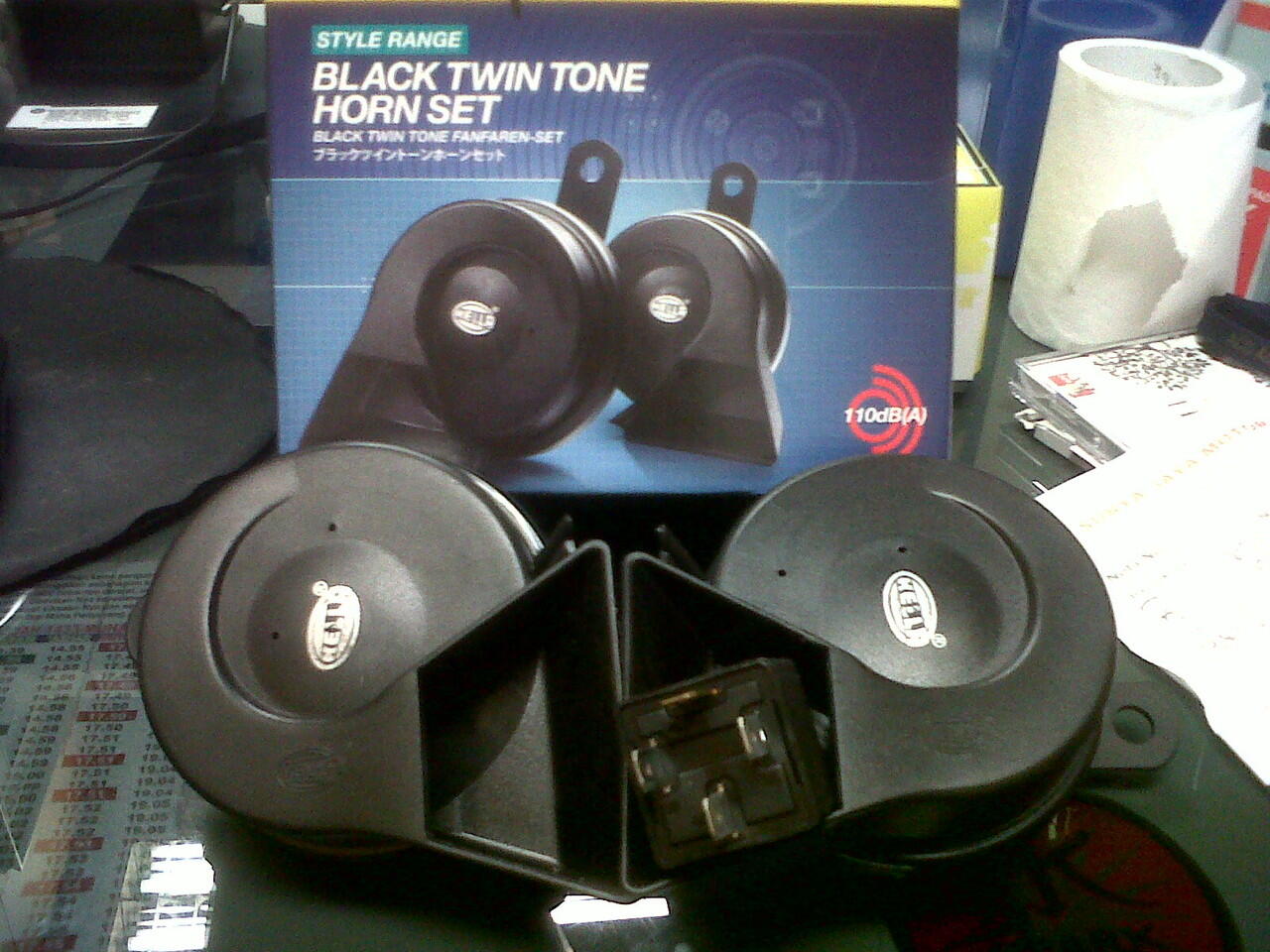 Jual klakson disk denso & hella