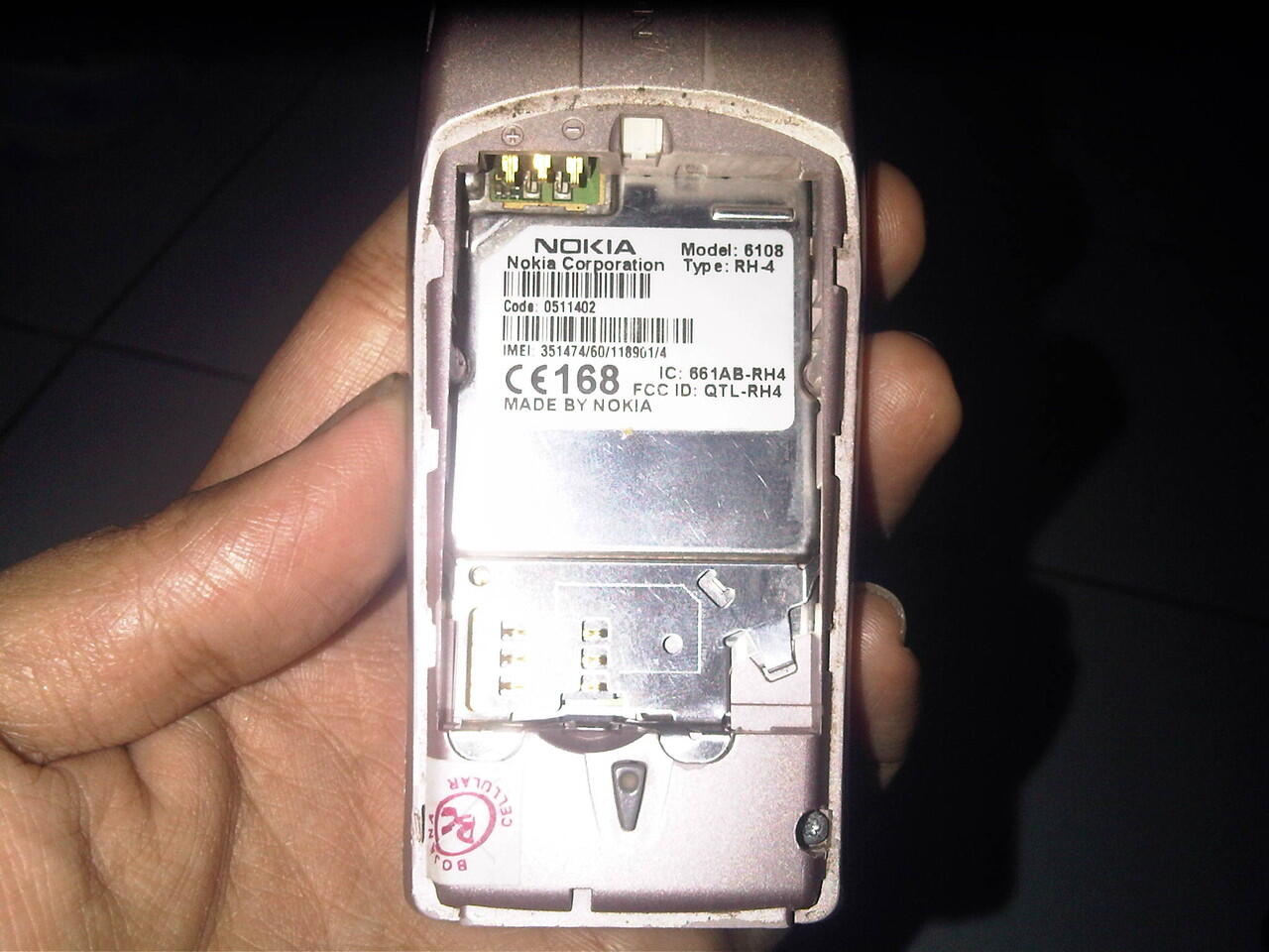 NOKIA 6108 ANTIK DAN LANGKA TOUCH SCREEN