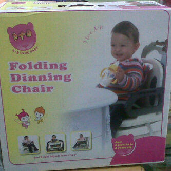 FOLDING DINING CHAIR A+B LOVE, EX KADO, 300RB