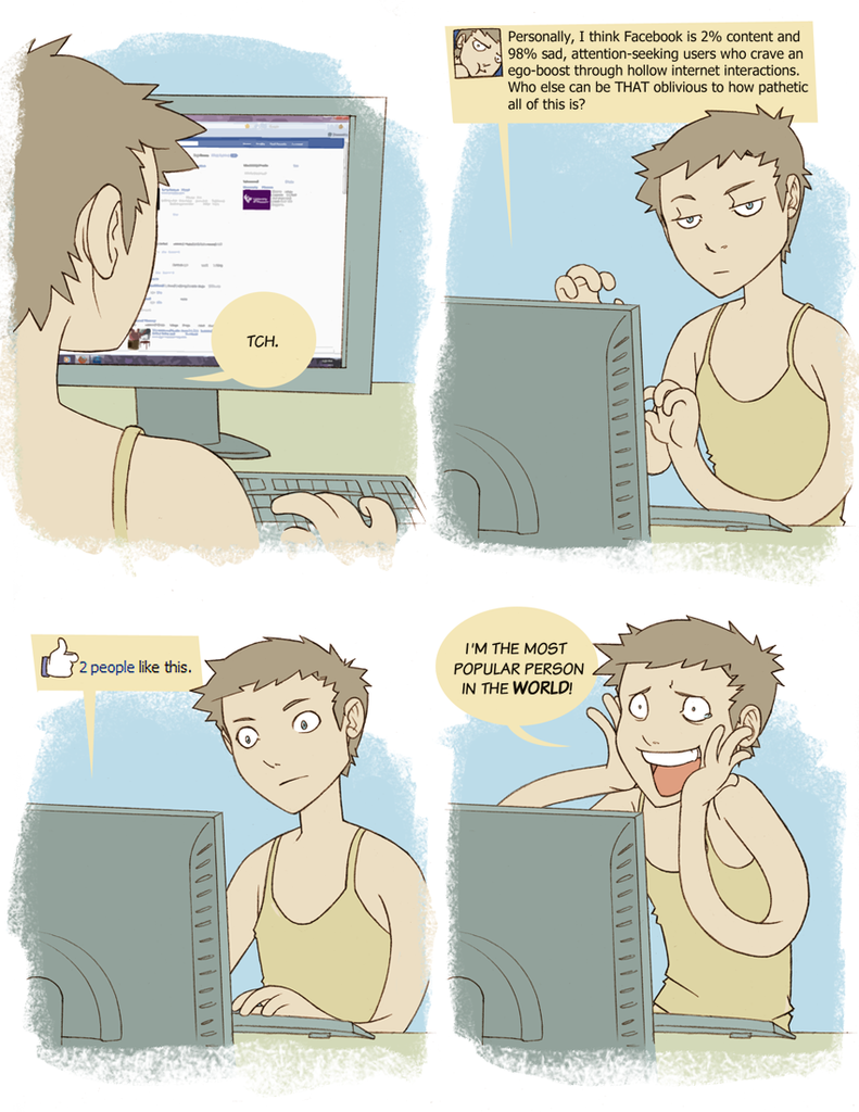 Kepribadian Manusia dari Status Facebook