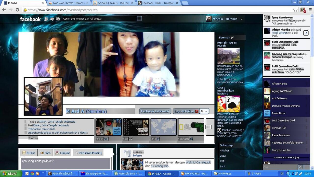 TAMPILAN FB KEREEEEENNN !! ( full trik n pict )