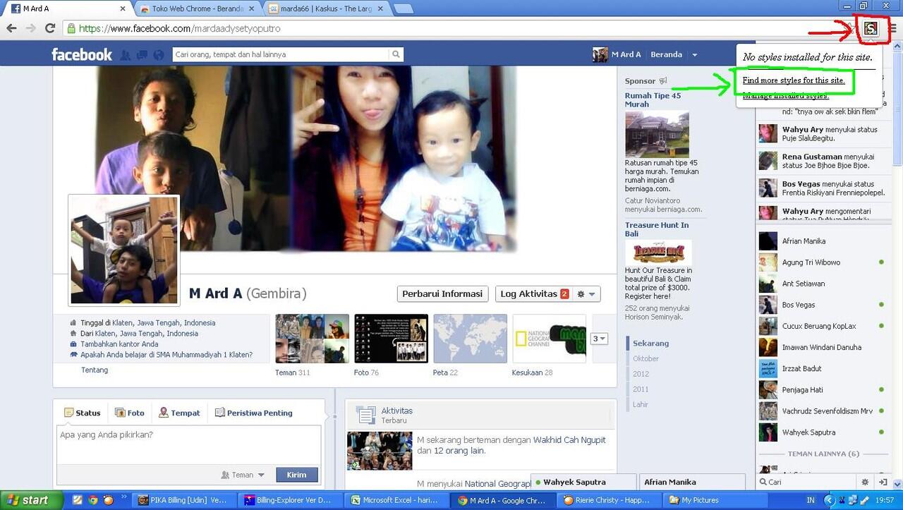 TAMPILAN FB KEREEEEENNN !! ( full trik n pict )