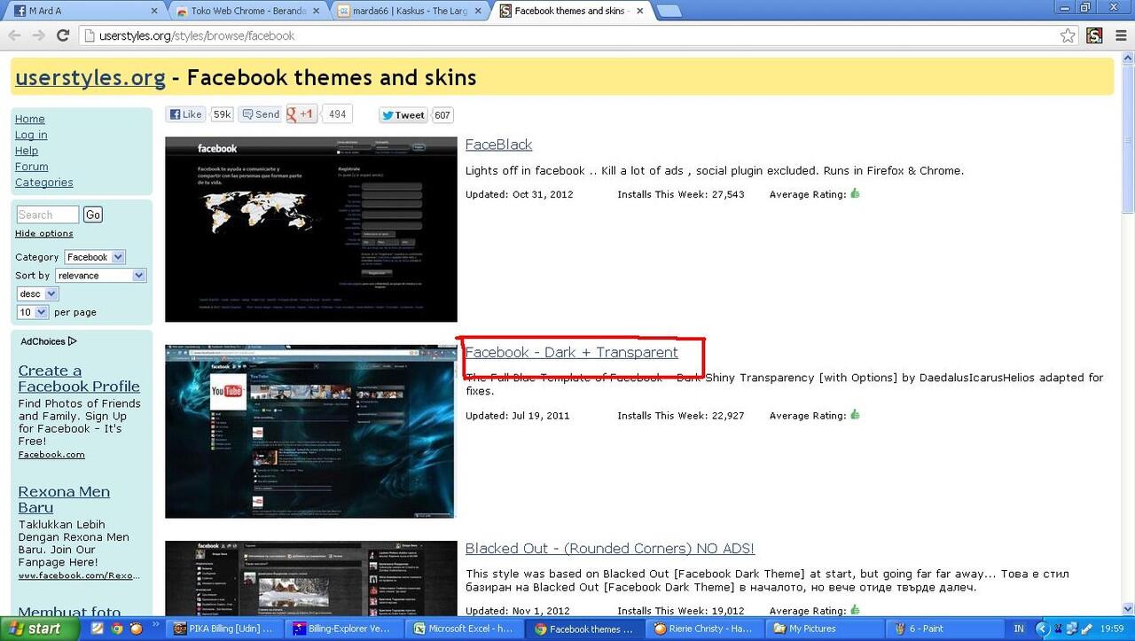 TAMPILAN FB KEREEEEENNN !! ( full trik n pict )