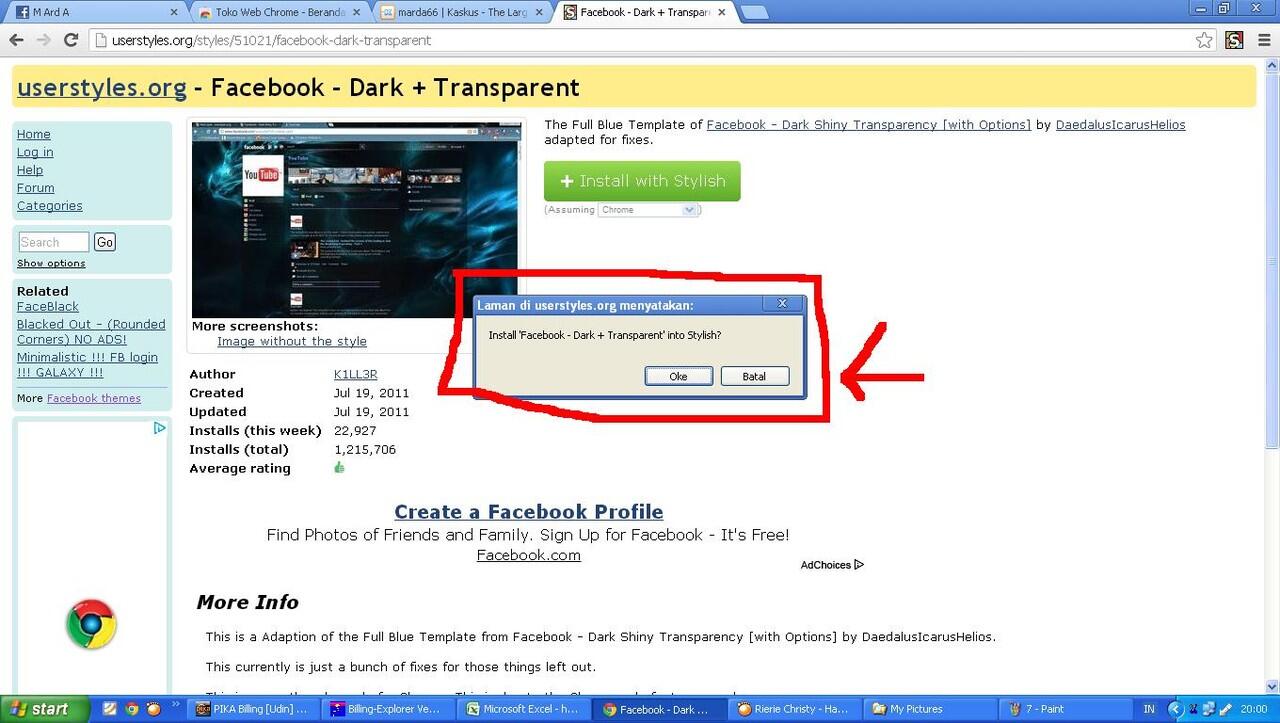 TAMPILAN FB KEREEEEENNN !! ( full trik n pict )