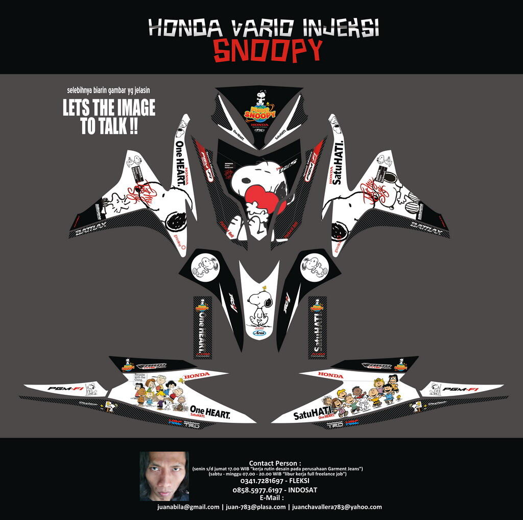STRIPPING MOTOR DESAIN SUKA SUKA v