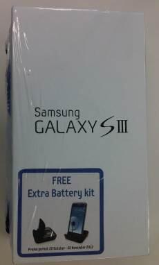 Jual - Samsung Galaksi SIII (Bonus Battre Kit)