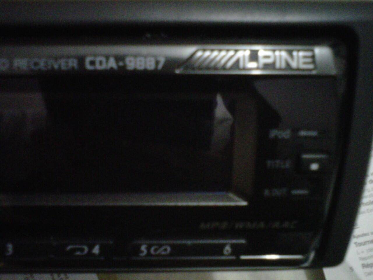 WTS : ALPINE CDA 9887 <<<KONDISI ISTIMEWA>>>