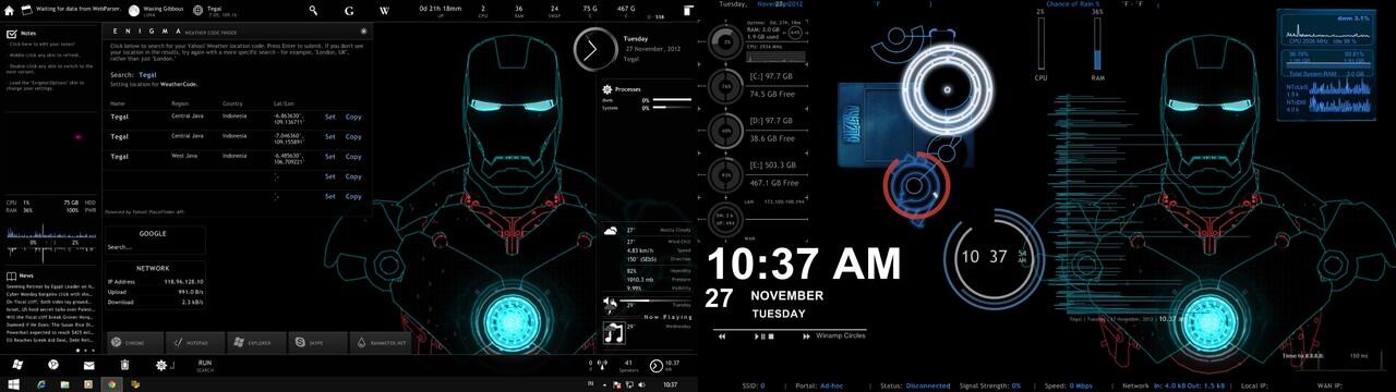 Iron Man Dekstop