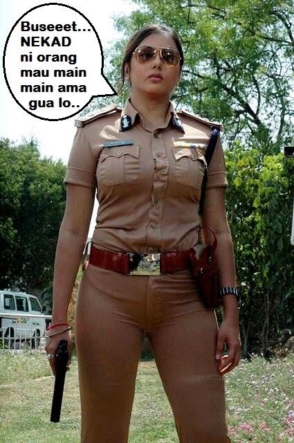 Police Woman (POLWAN) terbening sekaskus ngakakak mampir gan &#91;HOT&#93;
