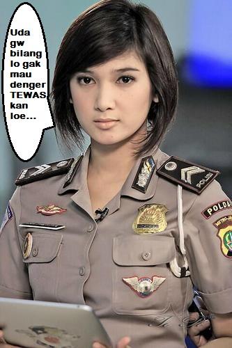 Police Woman (POLWAN) terbening sekaskus ngakakak mampir gan &#91;HOT&#93;