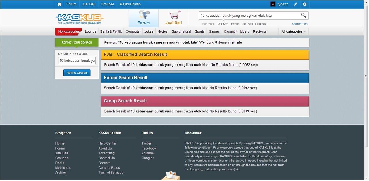 10 kebiasaan buruk yang merugikan otak kita