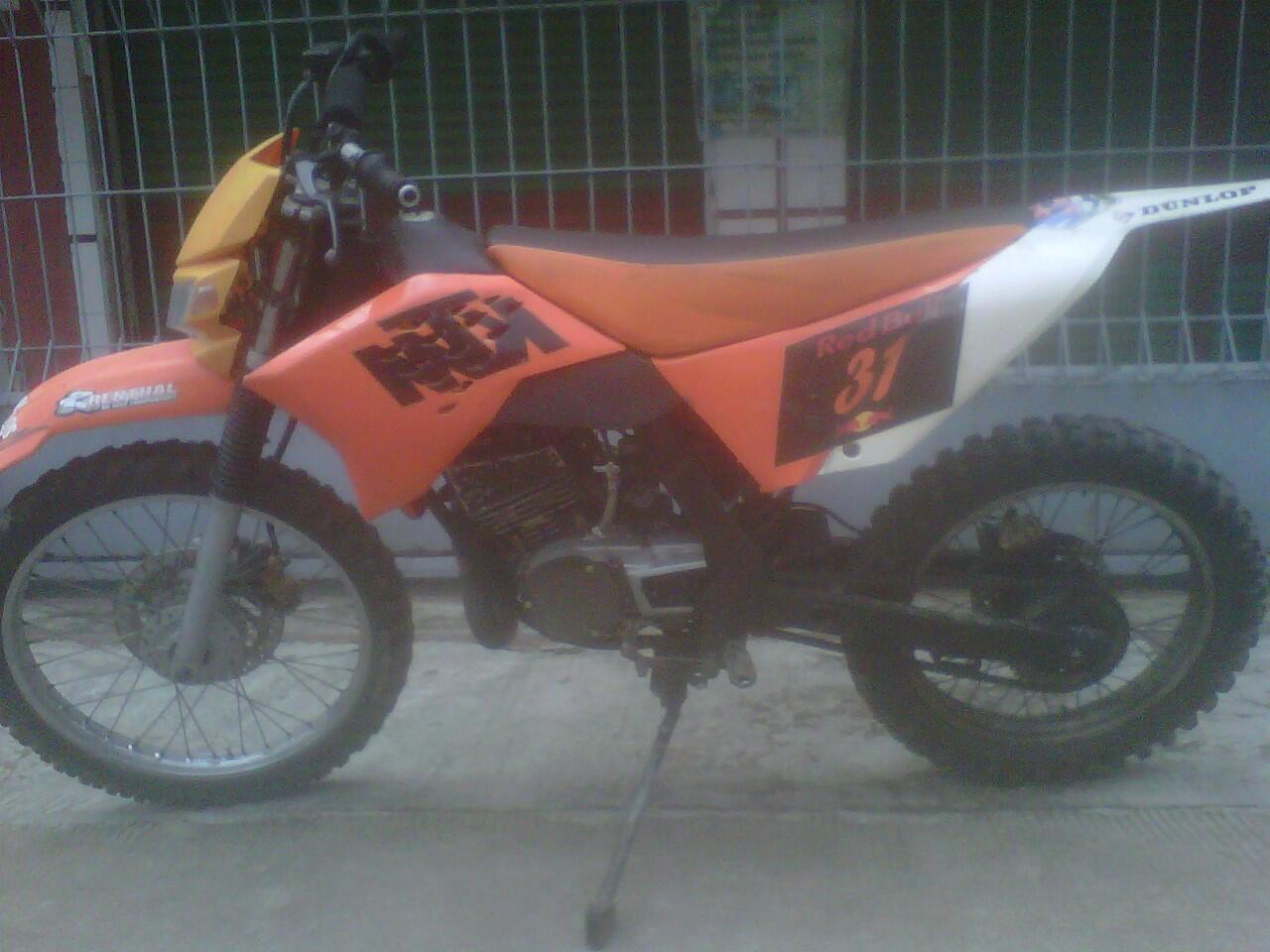 Terjual Motor Trail RX King Body Cover KTM 250cc Murah KASKUS