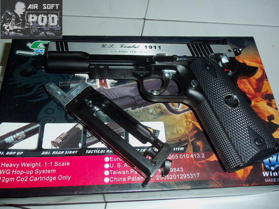 WTS GBB WG 1911 Co2 6mm