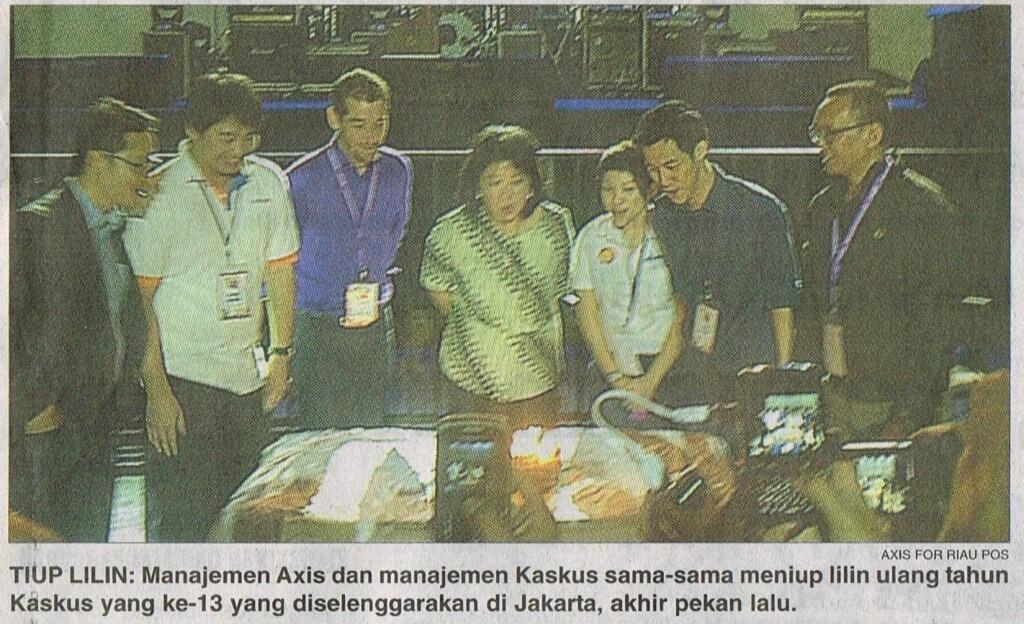 Axis-Kaskus Jelajah TKP masuk Riau Pos hari ini gan(28.11.12)