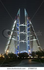 Bahrain World Trade Center Gedung Bertenaga 3 turbin angin