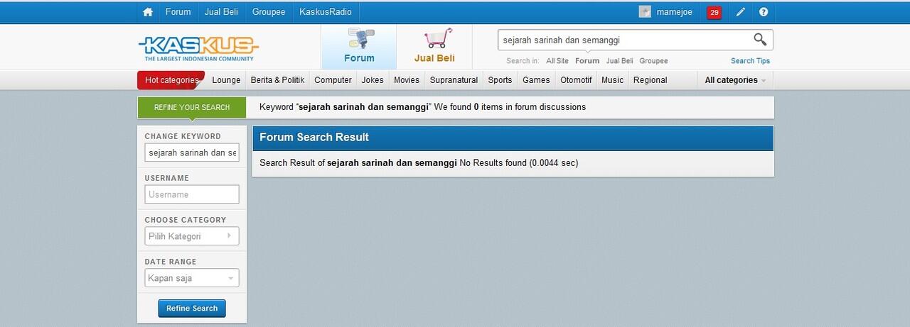 (HOT THREAD) Sejarah dibalik nama Sarinah dan Semanggi 