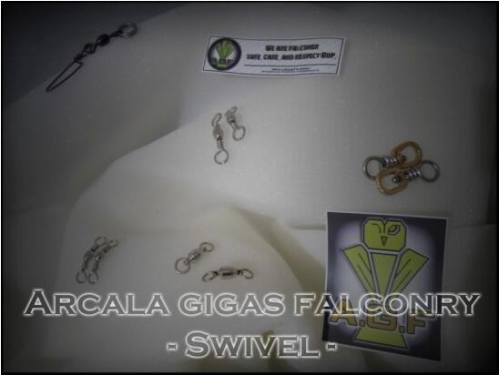 AGF - Falconry Equipment - anklet jesse leash dll