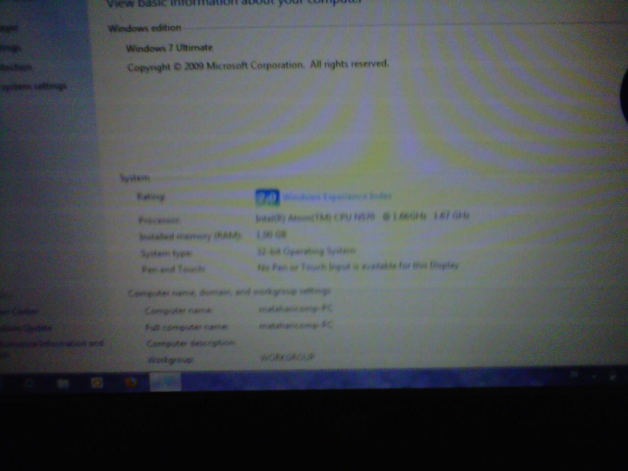 Netbook Hp mini 110-3500 ISTIMEWA