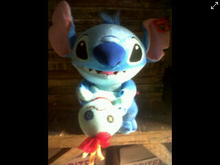 Boneka Stitch ! With lovely DOLL