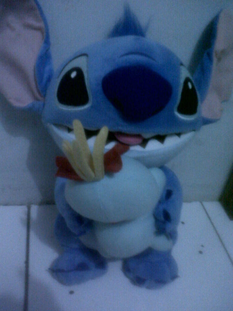 Boneka Stitch ! With lovely DOLL