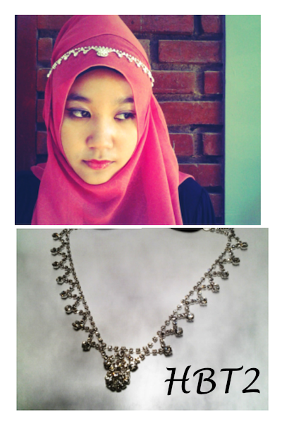ASESORIS HIJAB : BROS & HEADBAND KRISTAL MEWAH
