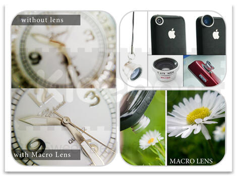 JUAL FISH-EYE LENS 3in1 SET