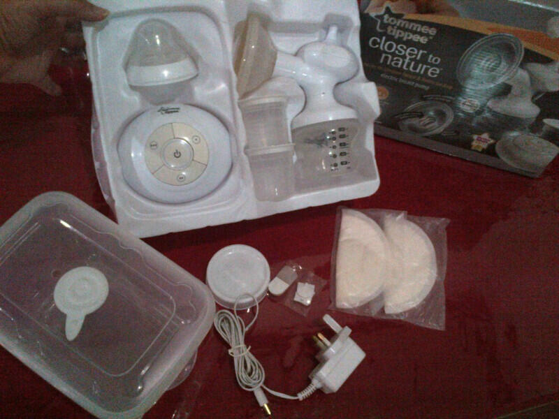 DIJUAL Tommee Tippee Breast pump electric, msh muluuuuuss, msh garansi