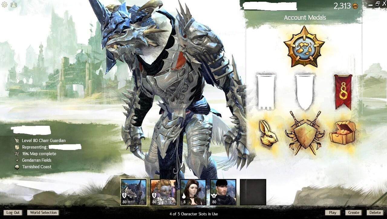 WTS ID Guild Wars 2 Deluxe, 3 lvl 80 + Legendary Hammer "The Juggernaut"