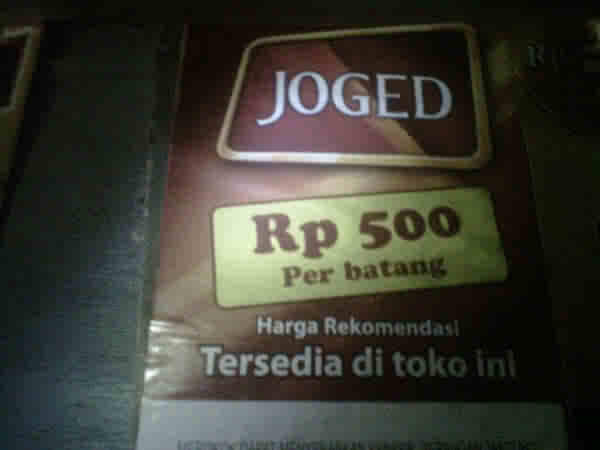 Rokok Joged :D